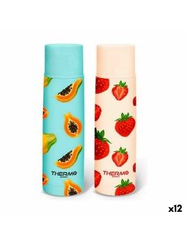 Termo de Viaje ThermoSport Frutas Acero Inoxidable 500 ml (12 Unidades)