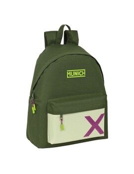 Mochila Escolar Munich Bright khaki Verde 33 x 42 x 15 cm