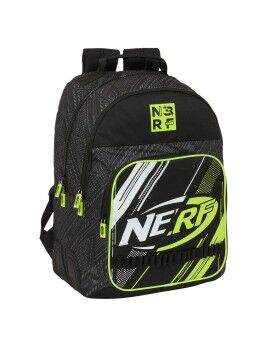 Mochila Escolar Nerf Get ready Negro 32 x 42 x 15 cm