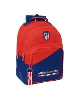 Mochila Escolar Atlético Madrid Azul Rojo 32 x 42 x 15 cm