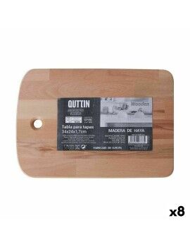 Tabla de cortar Quttin 34 x 24 x 1,7 cm (8 Unidades)