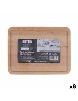 Tabla de cortar Quttin 30 x 23 x 1,7 cm (8 Unidades)