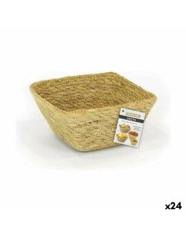 Cesta Multiusos Privilege Zostera marina Quadrado 8 x 8 x 7 cm (24 Unidades)