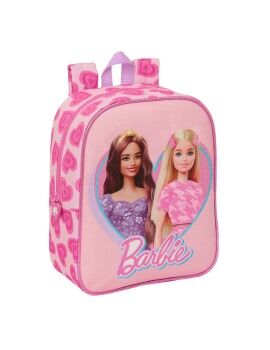 Mochila Infantil Barbie Love Cor de Rosa 22 x 27 x 10 cm