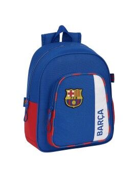 Mochila Escolar F.C. Barcelona Azul Granate 27 x 33 x 10 cm