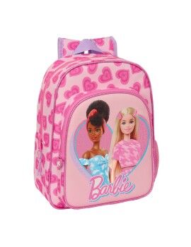 Mochila Escolar Barbie Love Cor de Rosa 26 x 34 x 11 cm