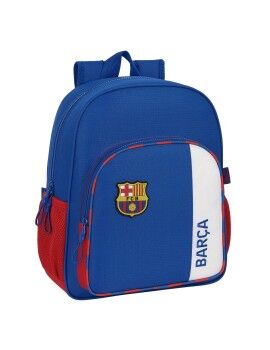 Mochila Escolar F.C. Barcelona Azul Granate 32 X 38 X 12 cm