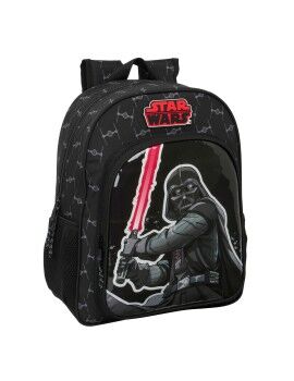 Mochila Escolar Star Wars The fighter Negro 32 X 38 X 12 cm