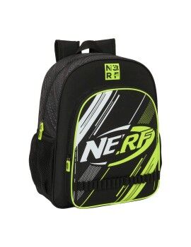 Mochila Escolar Nerf Get ready Negro 32 X 38 X 12 cm