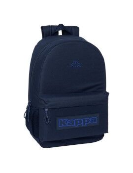 Mochila Escolar Kappa Blue night Azul Marinho 30 x 14 x 46 cm