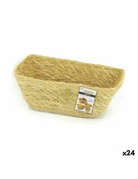 Cesta Multiusos Privilege Zostera marina Retangular 14 x 9 x 7,5 cm (24 Unidades)