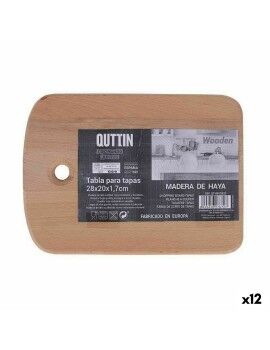 Tabla de cortar Quttin 28 x 20 x 1,7 cm (12 Unidades)