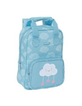 Mochila Infantil Safta Nubes Azul 20 x 28 x 8 cm