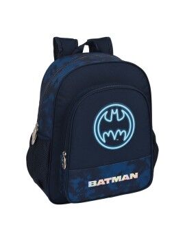 Mochila Escolar Batman Legendary Azul Marinho 32 X 38 X 12 cm