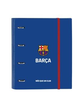 Carpeta de anillas F.C. Barcelona Azul Granate 27 x 32 x 3.5 cm