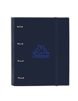 Carpeta de anillas Kappa Blue night Azul marino 27 x 32 x 3.5 cm