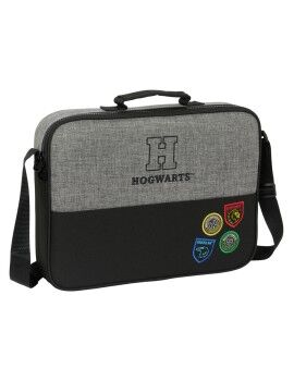 Cartera Escolar Harry Potter House of champions Negro Gris 38 x 28 x 6 cm