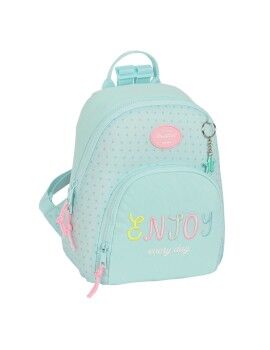 Mochila BlackFit8 Enjoy Mini Verde 25 x 30 x 13 cm