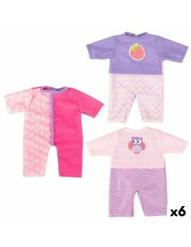 Ropa para muñecas Colorbaby 3 Piezas 6 Unidades