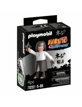 Playset Playmobil Naruto Shippuden - Neji 71222 4 Peças