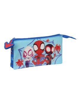 Malas para tudo duplas Spidey Azul 22 x 12 x 3 cm