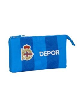 Portatodo Triple R. C. Deportivo de La Coruña Azul 22 x 12 x 3 cm