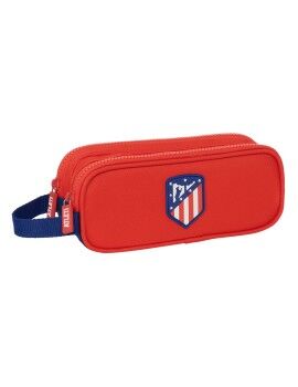 Portatodo Doble Atlético Madrid Azul Rojo 21 x 8 x 6 cm