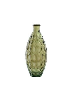 Vaso Alexandra House Living Verde Cristal 13 x 31 cm