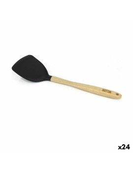 Espátula de Cozinha Quttin Nylon Madeira 33,5 x 10,3 cm (24 Unidades)