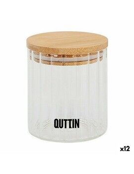 Frasco Quttin Vidro de Borosilicato 500 ml (12 Unidades)