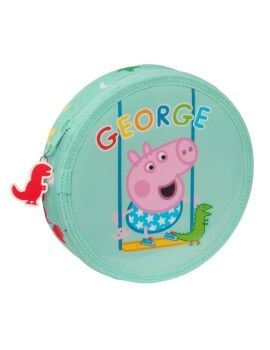 Plumier Peppa Pig Menta (18 Piezas)