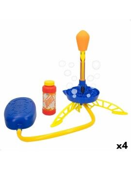 Juego de Pompas de Jabón Cohete 237 ml 90 x 32 x 31 cm (4 Unidades)