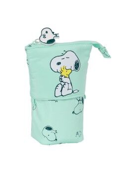 Estuche Cubilete Snoopy Groovy Verde 8 x 19 x 6 cm