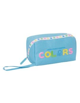 Bolsa Escolar Benetton Spring Azul celeste 22 x 10 x 10 cm