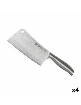 Cutelo de Cozinha Quttin Waves 17 cm (4 Unidades)