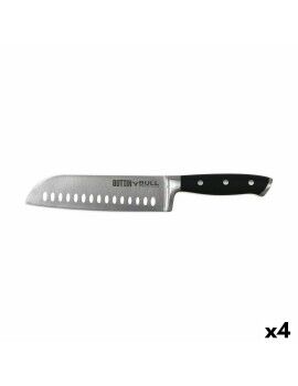 Cuchillo Santoku Quttin Bull 17 cm (4 Unidades)