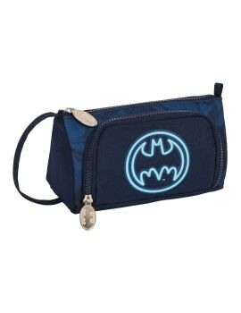 Estuche Escolar con Accesorios Batman Legendary Azul marino 20 x 11 x 8.5 cm (32 Piezas)