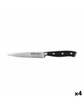 Faca de Cozinha Quttin Bull 13 cm (4 Unidades)