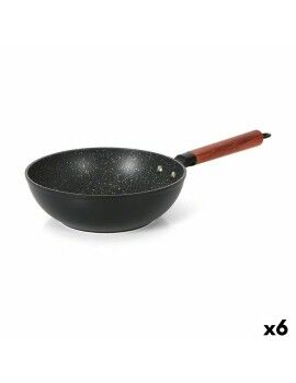 Frigideira Wok Quttin Doha Alumínio Forjado 50 x 28 x 9 cm (6 Unidades)