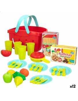 Conjunto de Alimentos de Brincar Colorbaby Equipamentos e utensílios de cozinha 33 Peças (12...