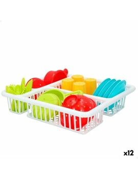 Set de Menaje Infantil Colorbaby Juguete Escurridor 26 Piezas (12 Unidades)