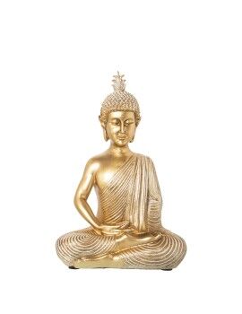 Figura Decorativa Alexandra House Living Dourado Acrílico Plástico Melamina Buda