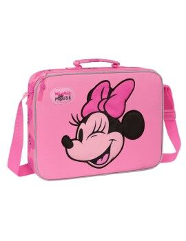 Cartera Escolar Minnie Mouse Loving Rosa