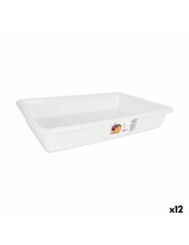 Balde Dem Bob Branco 8,6 L 50 x 34 x 8 cm (12 Unidades)