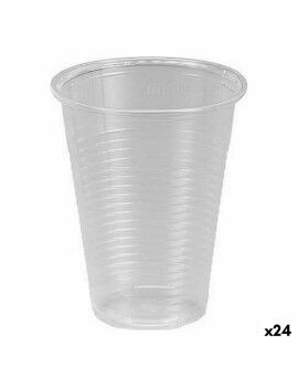 Set de vasos reutilizables Algon Transparente 25 Piezas 200 ml (24 Unidades)