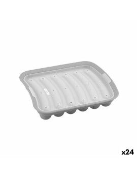 Molde de salsicha Quttin Microondas Silicone 17 X 18 cm (24 Unidades)