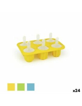 Forma para Gelados Quttin Formas Silicone 18 x 5,3 x 12,3 cm (24 Unidades)