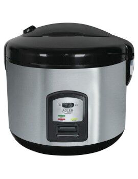 Panela de Arroz Adler AD 6406 Preto Cinzento 1000 W 1,5 L