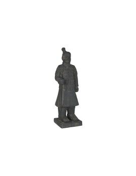 Figura Decorativa Home ESPRIT Cinzento Oriental Guerreiro 37 x 36 x 120 cm