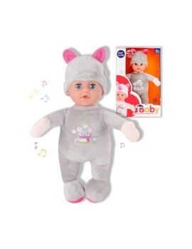 Boneca bebé Reig 25 cm Gatinho Peluche